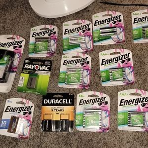 Assortment of batteries